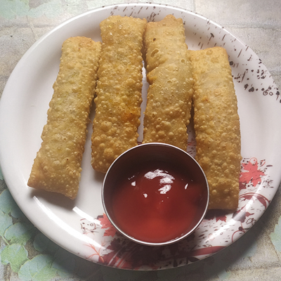 Frozen spring roll menu cafe chocolate mania