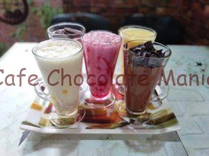 Delicious Thick Milkshakes Cafe Chocolate Mania Pimpri